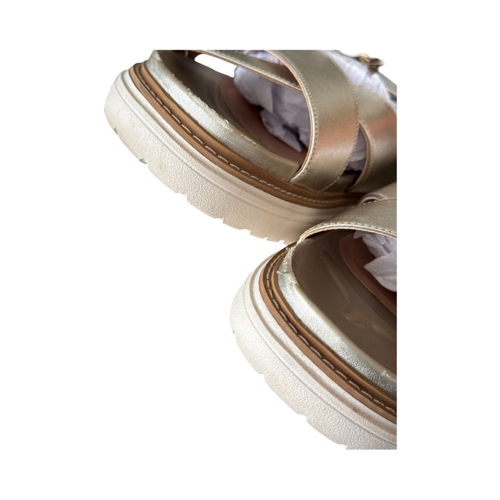 Cole Haan Fraya Slide Soft Gold Leather. 9B - Picture 4 of 12